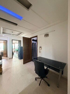 Living Room in 3 BHK Builder Floor at Shivalik Colony – for Rent