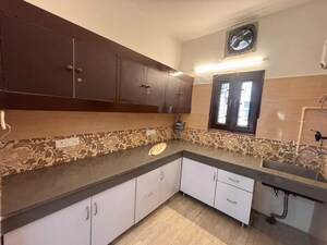 Kitchen in 3 BHK Builder Floor at Nehru Enclave – for Rent