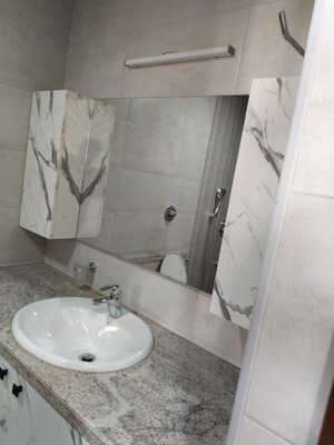 Bathroom in 3 BHK Apartment at Sobha Windsor, Whitefield – for Rent