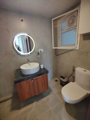 Bathroom in 3 BHK Apartment at Prestige Beverly Hills, Kokapet – for Rent