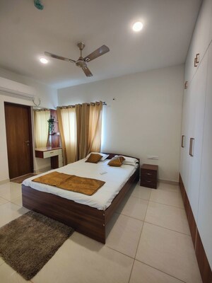 Bedroom in 3 BHK Apartment at Prestige Beverly Hills, Kokapet – for Rent
