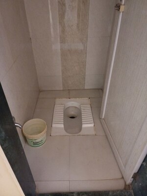 Bathroom in 1 BHK Apartment at Ghansoli Sector 21 – for Rent