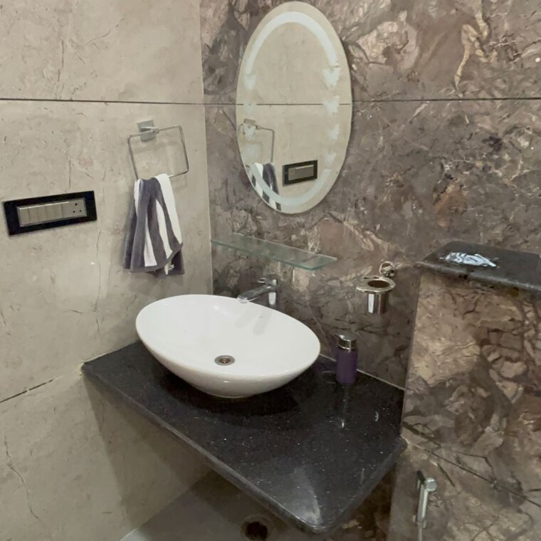 Bathroom, gomti nagar 1 Bedroom 1100 Sq.Ft. Independent House In Gomti Nagar Lucknow 10762224