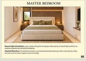 Bedroom in 4 BHK Villa at Rudraram – for Sale