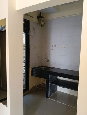 Kitchen in 1 BHK Apartment at Ghansoli Sector 21 – for Rent