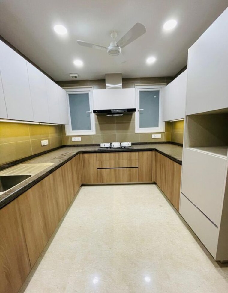 Kitchen, greater kailash 3 Bedroom 1800 Sq.Ft. Builder Floor In Greater Kailash Delhi 10762249