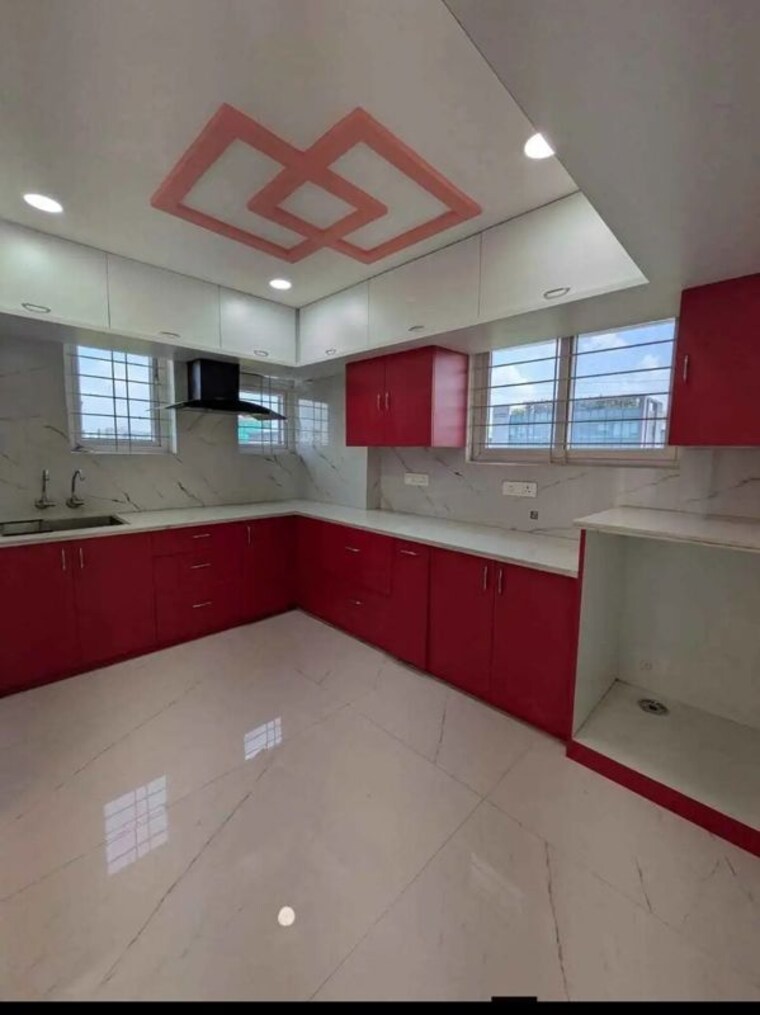 Kitchen, rajapushpa-provincia 3 Bedroom 2335 Sq.Ft. Apartment In Narsingi Hyderabad 10762260