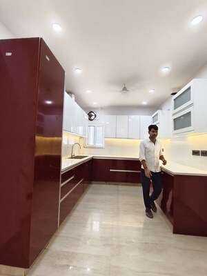 Kitchen in 3 BHK Builder Floor at Saket – for Rent