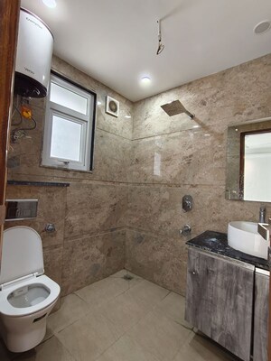 Bathroom in 3 BHK Builder Floor at Saket – for Rent