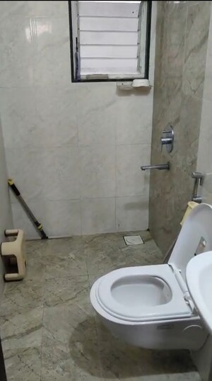 Bathroom in 3 BHK Apartment at Mantra 29 Gold Coast, Tingre Nagar – for Rent