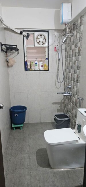Bathroom in 2 BHK Apartment at Mantra 29 Gold Coast, Tingre Nagar – for Rent