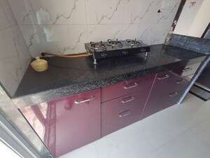 Kitchen in 1 BHK Apartment at Marathon Neo Hills, Tembhipada – for Rent