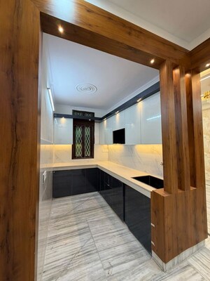 Kitchen in 3 BHK Builder Floor at Shalimar Garden – for Sale