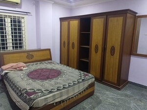 Bedroom in 3 BHK Apartment at Pavani Palazzo, Banjara Hills – for Rent