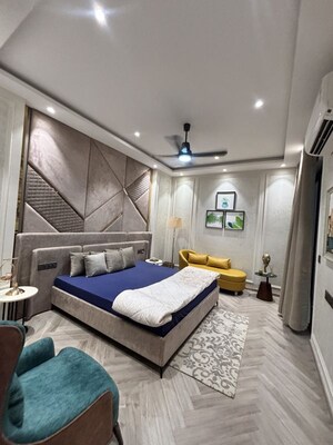 Staircase in 2 BHK Apartment at MI Regal Court, Gomti Nagar – for Rent