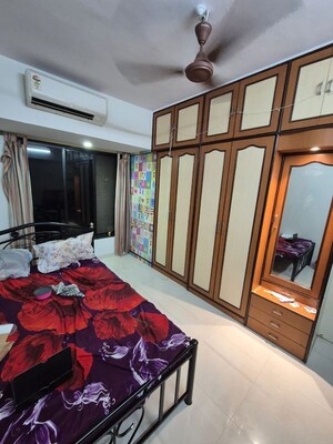 Bedroom in 1 BHK Apartment at Mahape – for Rent