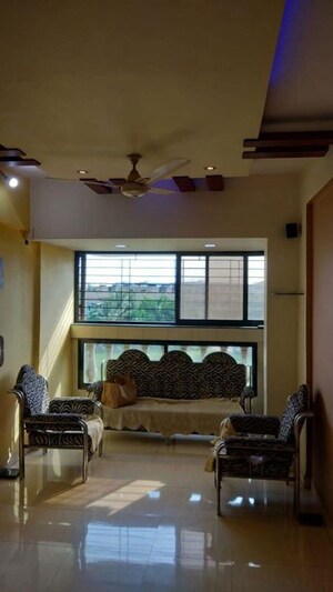 Living Room in 1 BHK Apartment at Sector 5 Ghansoli – for Rent