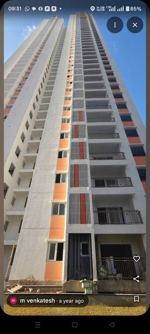 3 BHK Apartment – Exterior View View at My Home Sayuk, Tellapur - for Rent