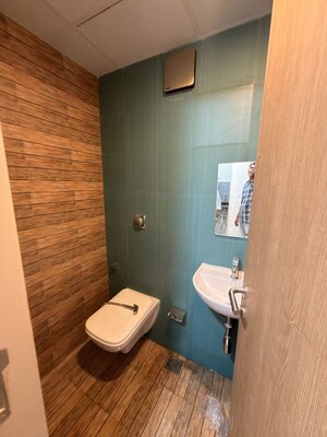 Bathroom in 1 BHK Apartment at Lodha Crown Kolshet, Kolshet Road – for Rent
