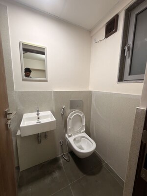 Bathroom in 1.5 BHK Apartment at Piramal Vaikunth, Balkum Pada – for Rent