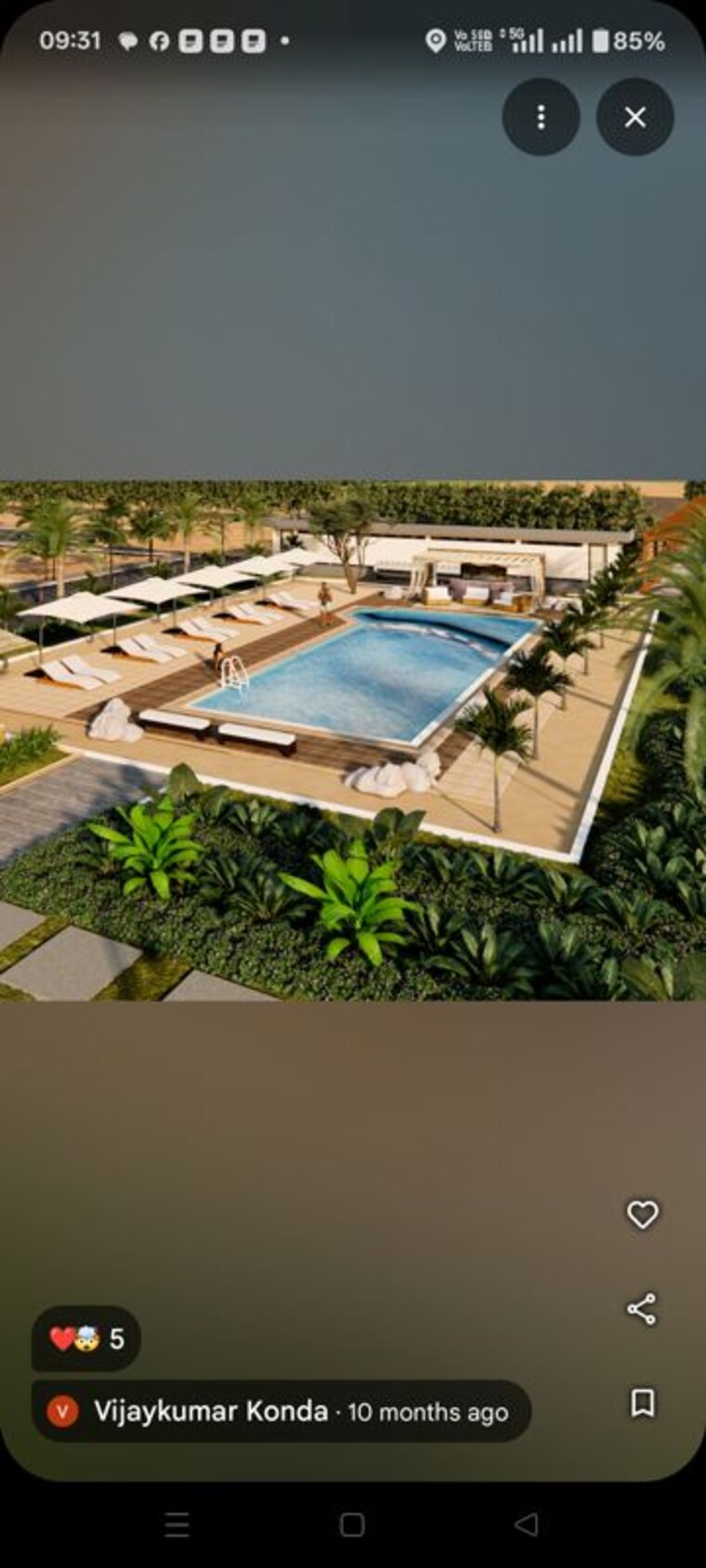 Exterior View, my-home-sayuk 2.5 Bedroom 1550 Sq.Ft. Apartment In Tellapur Hyderabad 10762516
