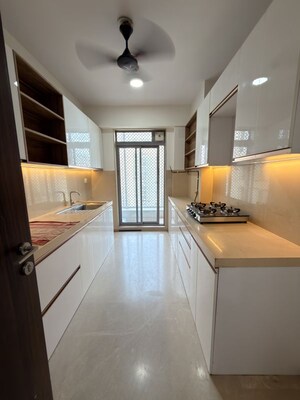 Kitchen in 3 BHK Apartment at Piramal Vaikunth, Balkum Pada – for Rent