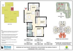 2 BHK Apartment For Sale in Shriram 107 South East, Attibele