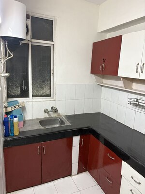 Kitchen in 1 BHK Apartment at Ansal Valley View Estate, Gwal Pahari – for Rent