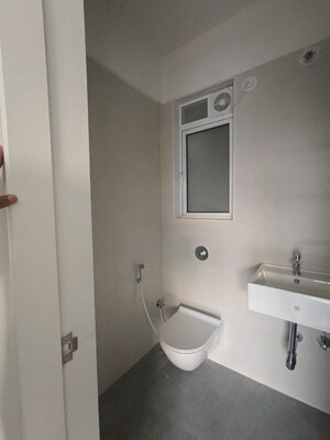 Bathroom in 1 BHK Apartment at Ashar Arize, Kalwa – for Rent