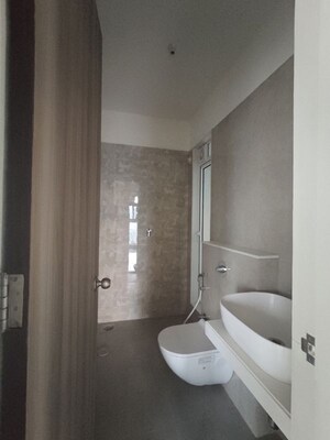 Bathroom in 1 BHK Apartment at Ashar Arize, Kalwa – for Rent