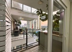 Balcony in 3 BHK Apartment at Gomti Nagar – for Rent