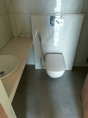 Bathroom in 3 BHK Apartment at Vartak Nagar – for Rent