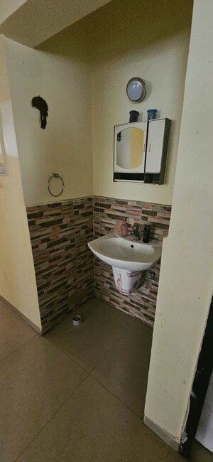 Bathroom in 2 BHK Apartment at Satish Bora Crystal Heights, Wakad – for Rent