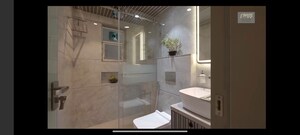 Bathroom in 3 BHK Apartment at Prime Avenue Vile Parle, Vile Parle West – for Rent