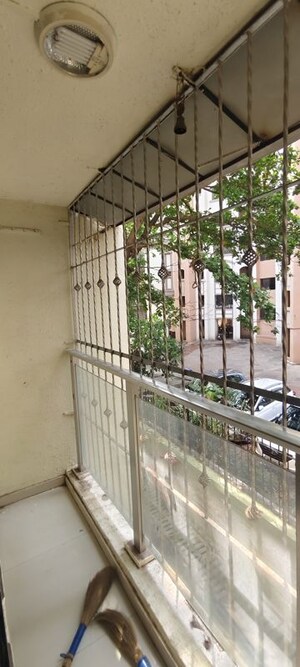 Balcony in 1 BHK Apartment at Vini Castle, Dahisar West – for Rent