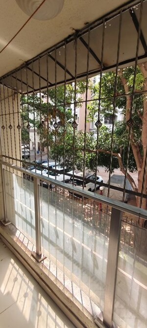 Balcony in 1 BHK Apartment at Vini Castle, Dahisar West – for Rent