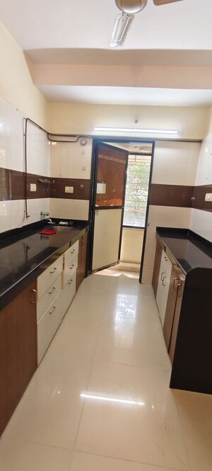 Kitchen in 1 BHK Apartment at Vini Castle, Dahisar West – for Rent