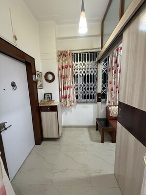 Living Room in 1 BHK Apartment at Khar West – for Rent