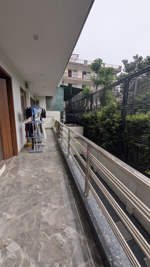 Balcony in 3 BHK Builder Floor at Sector 50 – for Rent