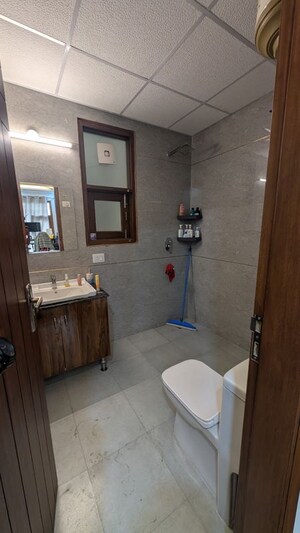 Bathroom in 3 BHK Builder Floor at Sector 50 – for Rent