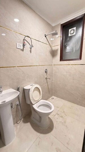 Bathroom in 2 BHK Apartment at Chattarpur – for Rent