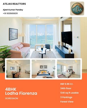Team Area in 3 BHK Apartment at JP Decks, Goregaon East – for Rent