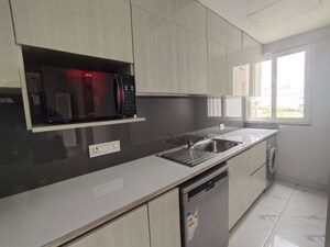 Kitchen in 2.5 BHK Apartment at Central Park Flower Valley, Sohna Sector 33 – for Rent