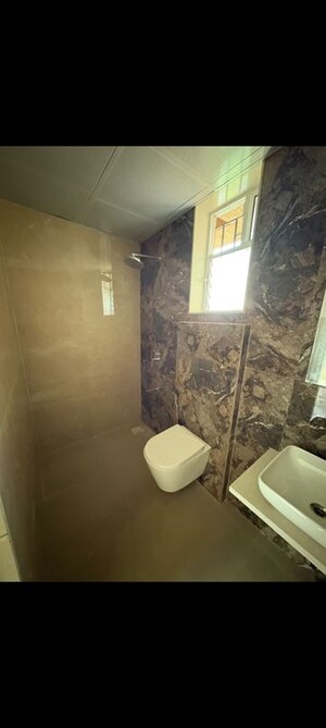 Bathroom in 2 BHK Apartment at Dosti Tulip, Balkum Pada – for Rent