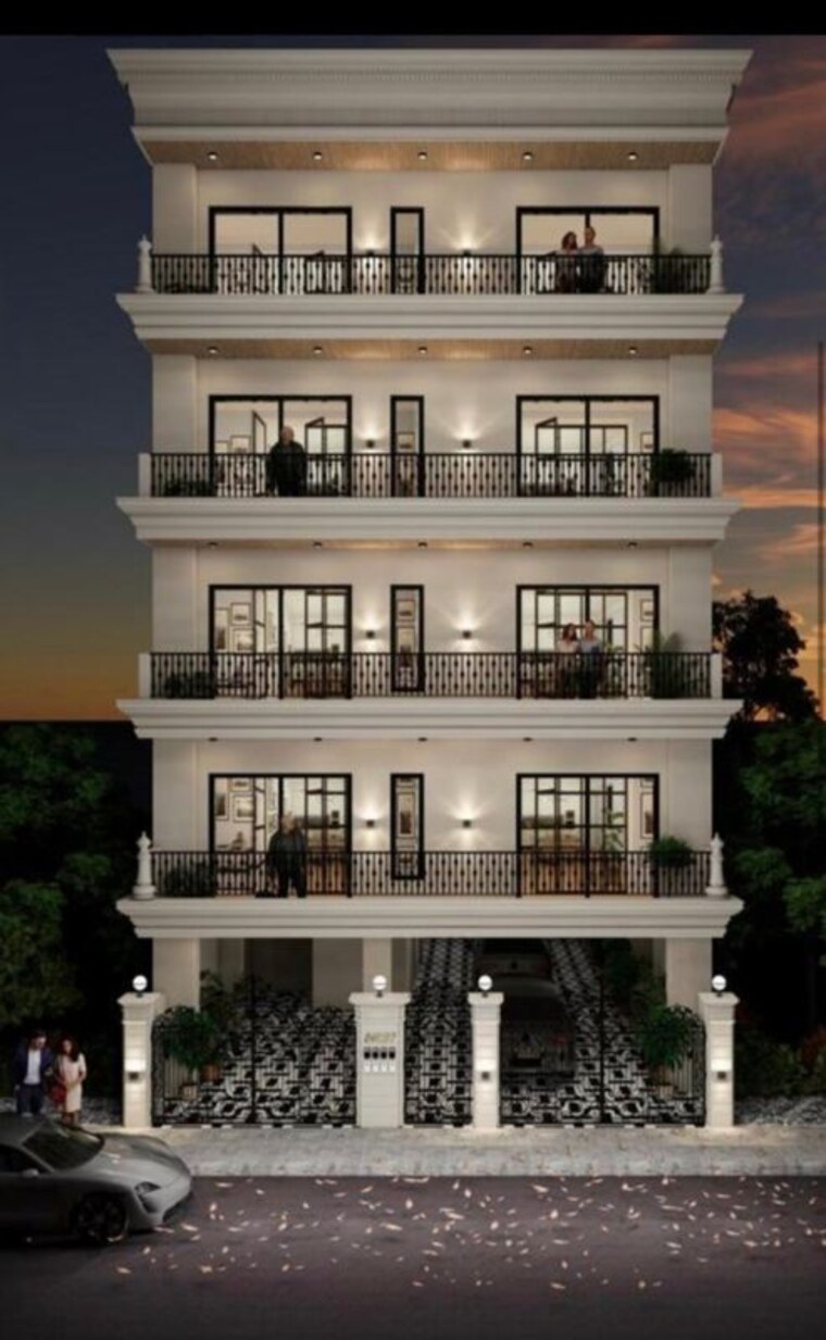Exterior View, sector 37 4 Bedroom 250 Sq.Yd. Builder Floor In Sector 37 Faridabad 10762846