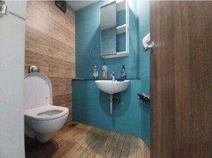 Bathroom in 2 BHK Apartment at Lodha Crown Quality Homes, Majiwada – for Sale