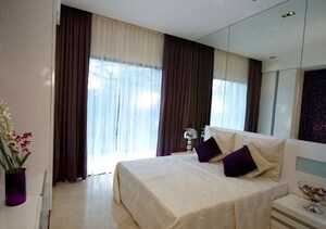 Bedroom in 3.5 BHK Apartment at Peninsula Celestia Spaces, Parel – for Sale