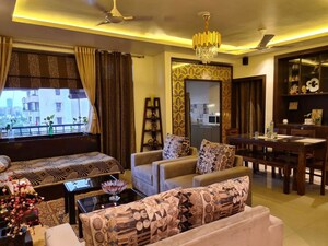 Living Room in 3 BHK Apartment at CGHS HEWO Apartments, Sector 56 – for Sale
