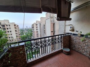 Balcony in 3 BHK Apartment at CGHS HEWO Apartments, Sector 56 – for Sale