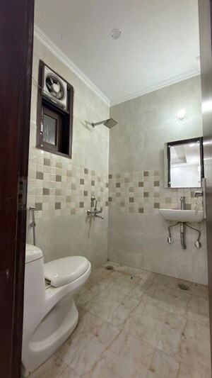 Bathroom in 2 BHK Builder Floor at Saket – for Rent